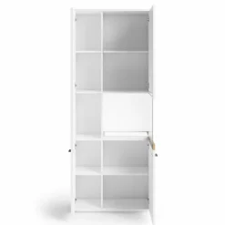 Outlet set one by Musterring Vitrine Lancaster Weiß