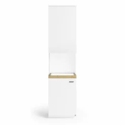 Clearance set one by Musterring Vitrine Lancaster Weiß