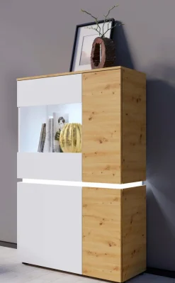 New Wójcik Vitrine Luci Weiß