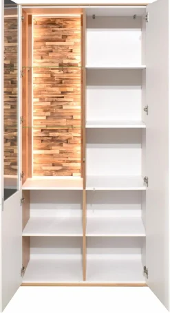 Sale Mäusbacher Vitrine Meran Weiß / Matt