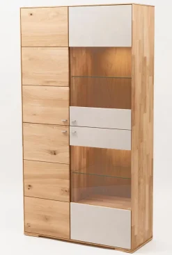 Clearance Boegner Vitrine Sabrina Wildeiche