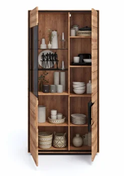 Online G+K Vitrine Toronto Wildeiche geölt