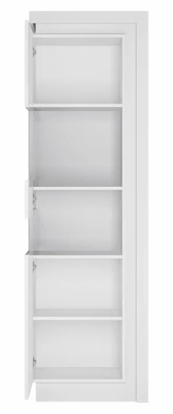 Best Wójcik Vitrine 1-trg. Lyon Weiß