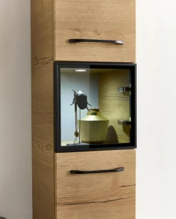 Sale Pelipal Vitrinen-Hochschrank PE 7045 Eiche