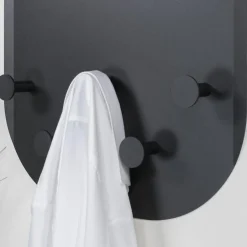 Outlet Spinder Design Wandgarderobe Espen Schwarz