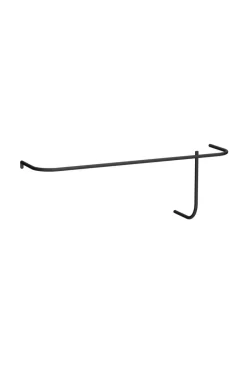 Clearance Metallbude Wandgarderobe Tamina Schwarz