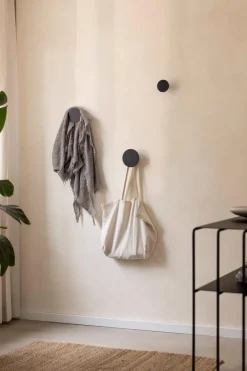 New Metallbude Wandhaken 3er-Set Lou Schwarz