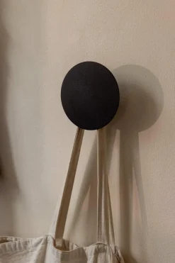 New Metallbude Wandhaken 3er-Set Lou Schwarz