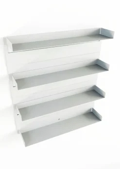 Clearance Metallbude Wandregal Aris Weiß