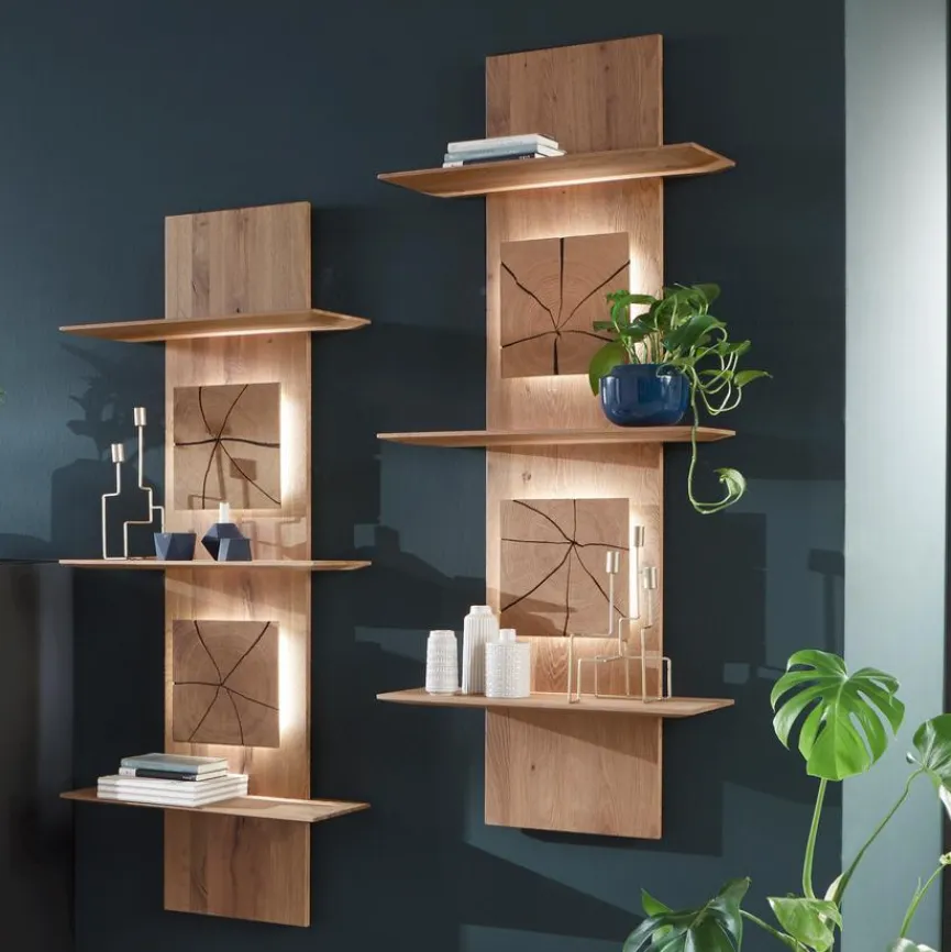 New Hartmann Wandregal Caya Eiche