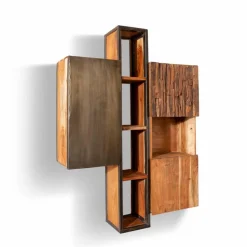 Discount WOLFMÖBEL Wandregal City 7530 Akazie