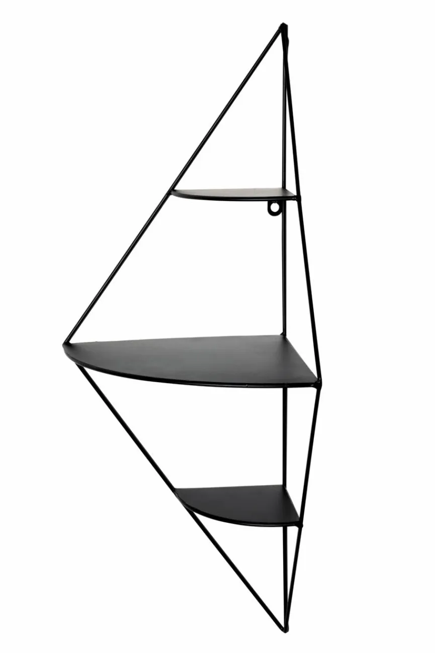 Discount Haku Wandregal Detroit Schwarz