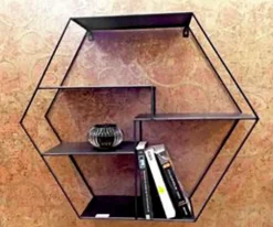 Outlet Haku Wandregal Detroit Schwarz