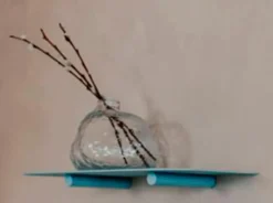 Sale Metallbude Wandregal Lenn 40 x 17 Blueberry