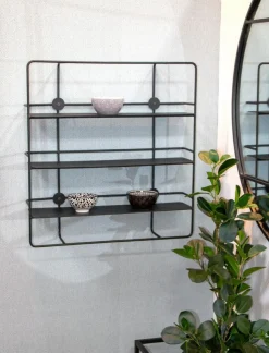 Haku Wandregal Nissedal Schwarz