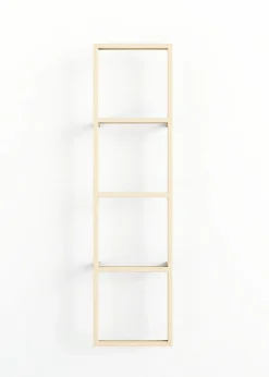 Online Metallbude Wandregal Rivo Cashew