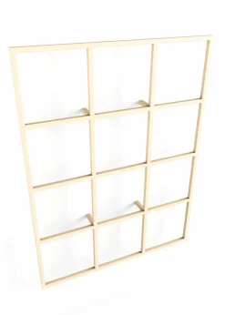 Metallbude Wandregal Rivo