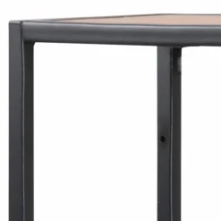 Online Actona Wandregal Seaford Schwarz / Eiche