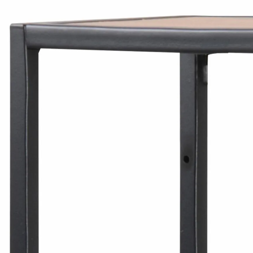 Online Actona Wandregal Seaford Schwarz / Eiche