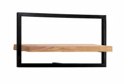 New WOLFMÖBEL Wandregal Yoga 2.0 Sheesham