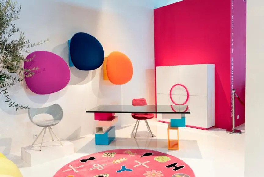 Hot KARE X KARIM RASHID Wandschrank Nimbus 70869 Blau