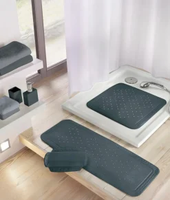 Best Kleine Wolke Wanneneinlage Arosa 36 x 92 cm Anthrazit