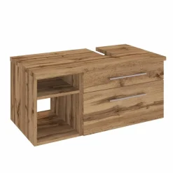 Held-Möbel Waschbeckenunterschrank Davos Eiche