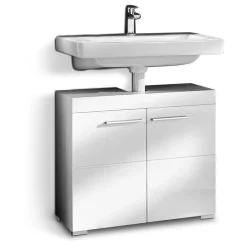 Discount trendteam Waschbeckenunterschrank Amanda Weiß