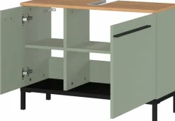 Germania Waschbeckenunterschrank Carmona Taupegrün