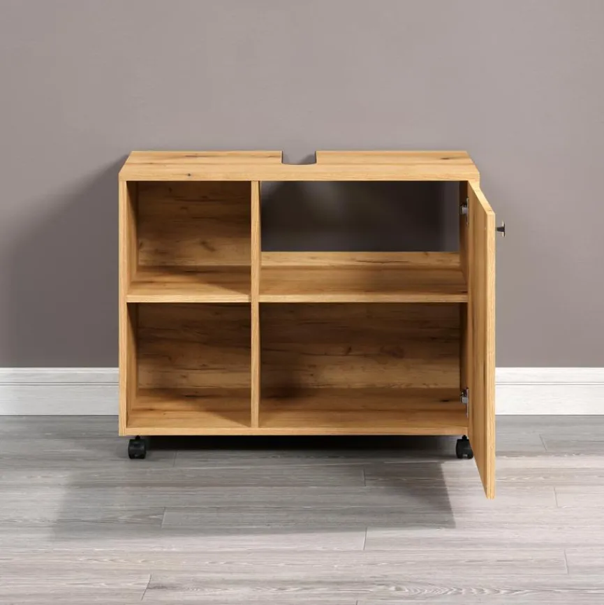 Discount trendteam Waschbeckenunterschrank PureBliss Eiche