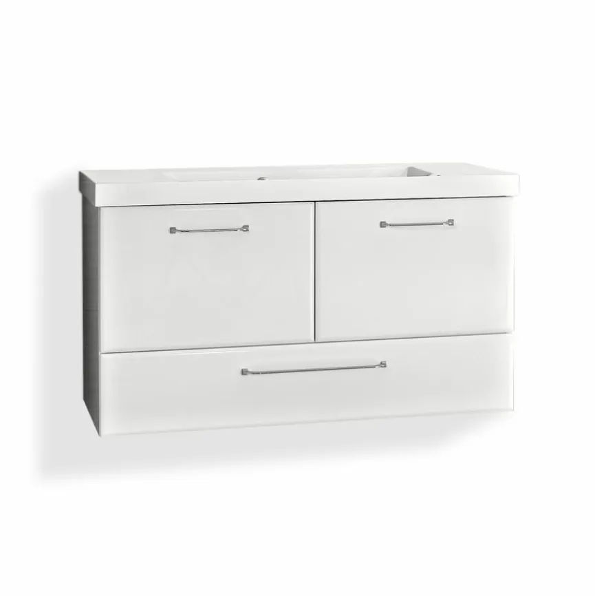 Discount Pelipal Waschbeckenunterschrank Quick 341 Weiß / Hochglanz