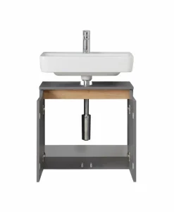 Outlet Pelipal Waschbeckenunterschrank Quick 357 Quarzgrau