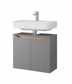 Outlet Pelipal Waschbeckenunterschrank Quick 357 Quarzgrau
