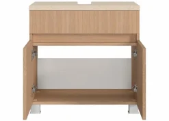 Discount Held-Möbel Waschbeckenunterschrank Rosario Eiche hell