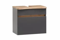 Best Held-Möbel Waschbeckenunterschrank Villach Graphit