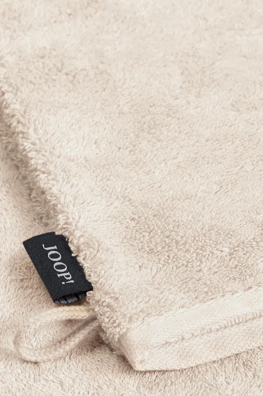 Outlet JOOP! Waschlappen Doubleface 16 x 22 cm Creme