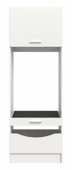 Waschmaschinenschrank Lucca Weiß