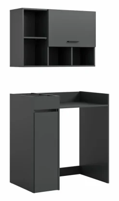 Online Waschmaschinenumbau-Set Lucca Anthrazit