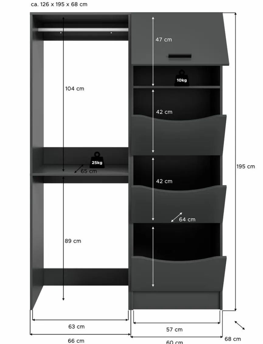 Waschmaschinenumbau-Set Lucca