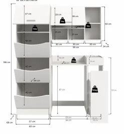 Waschmaschinenumbau-Set Lucca