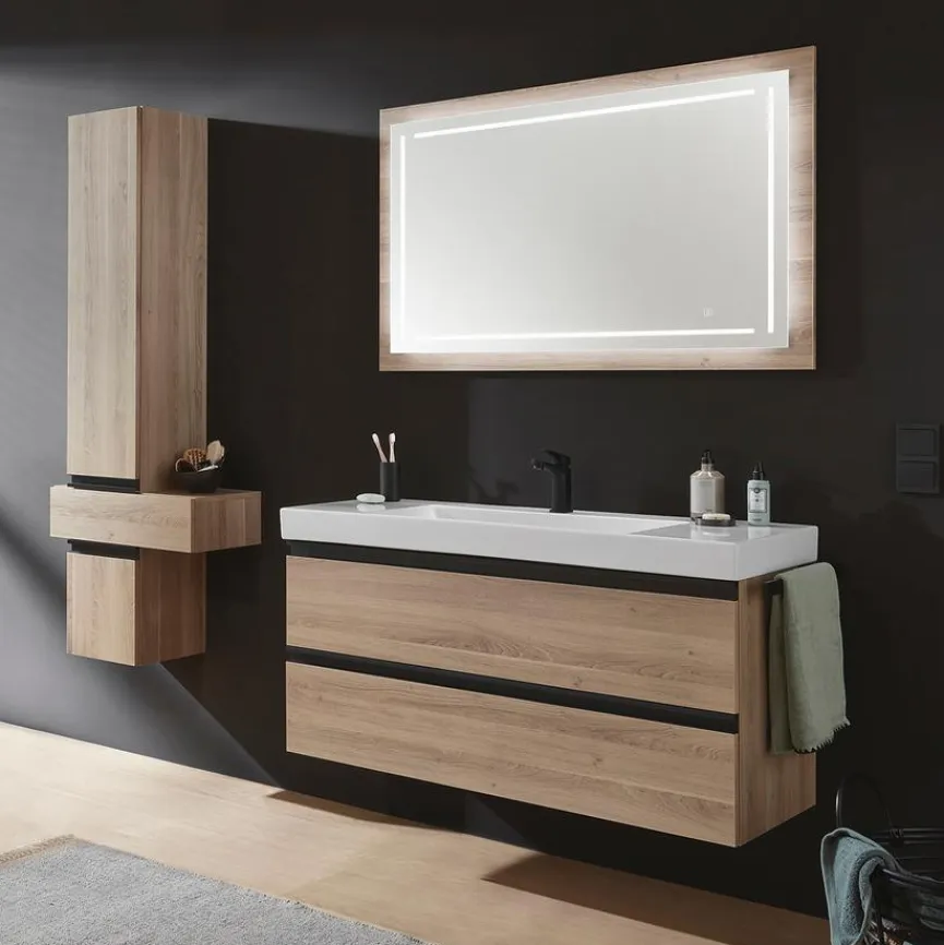 Online Puris Waschtischkombination c!puro Eiche Natur