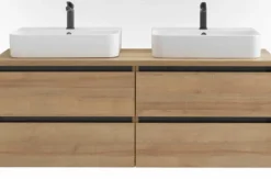 Hot Musterring Waschtischkombination Revento Line Riviera Eiche