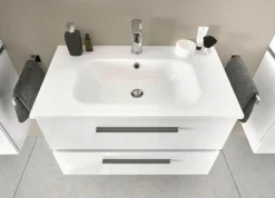 Discount Musterring Waschtischkombination Rimini Weiß