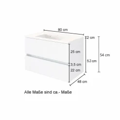 Held-Möbel Waschtisch-Set Helsinki