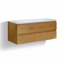 Best Puris Waschtischunterschrank b.straight Eiche Natur