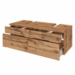 Best Held-Möbel Waschtischunterschrank Davos Eiche