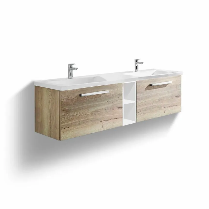 Clearance Puris Waschtischunterschrank b-maxx Eiche