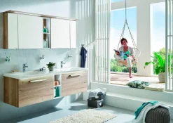 Clearance Puris Waschtischunterschrank b-maxx Eiche