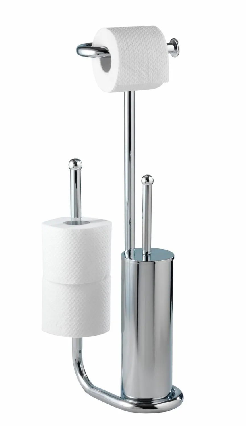 Sale WENKO WC-Garnitur Universalo 23 x 20 cm Chrom