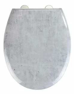 Outlet WENKO WC-Sitz Concrete Grau